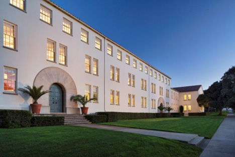 Exterior of Building 38 on Keyes Avenue